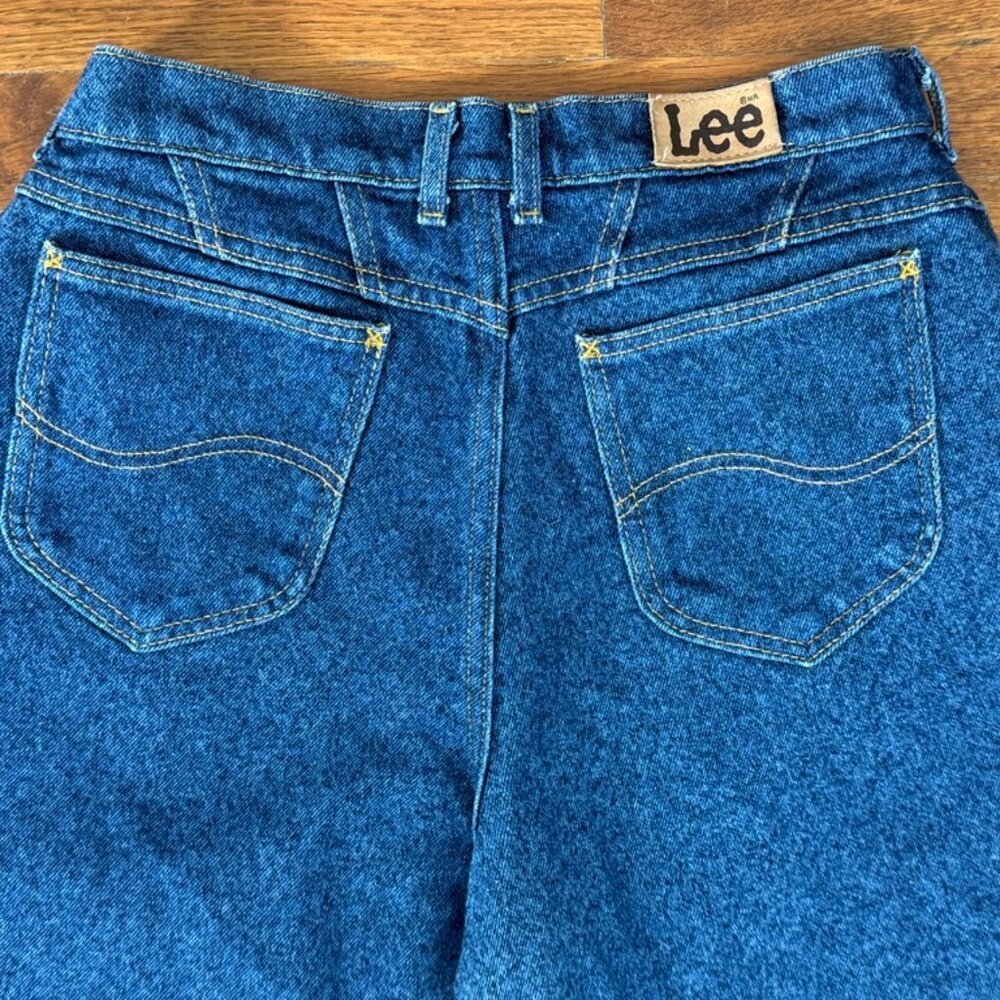 Vintage Lee Riders Jeans Women’s USA Made High Rise 1970s 1980s Denim